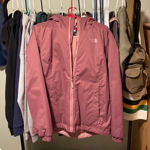 Pink North Face Jacket